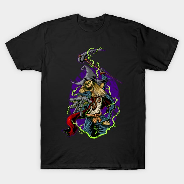 Scarecrow T-Shirt by Demonforge